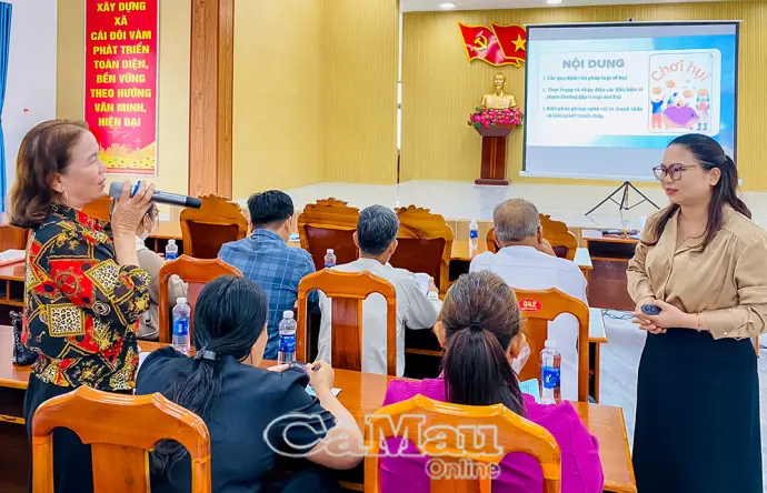 Ðổi mới phổ biến, giáo dục pháp luật cho đối tượng đặc thù