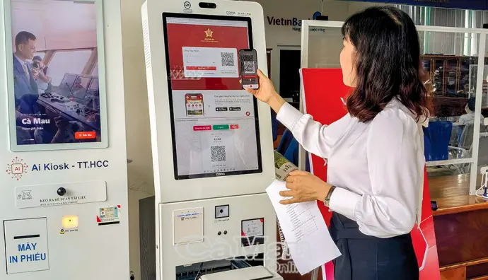 Ðột phá với "Trạm công dân số"