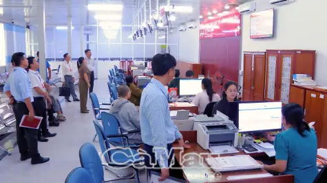 Kiểm tra công vụ đột xuất tại nhiều xã, phường