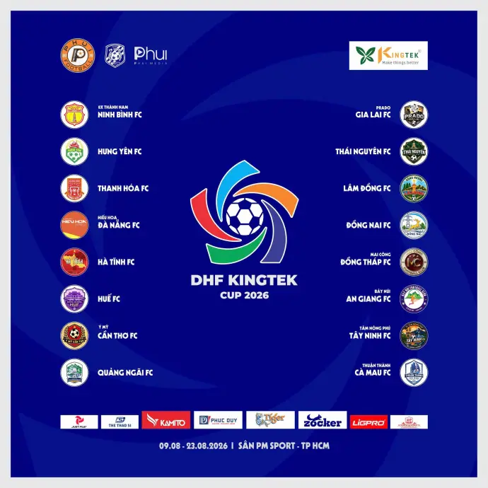 Thuận Thành Cà Mau: Khát vọng đổi vận ở DHF Kingtek Cup 2026