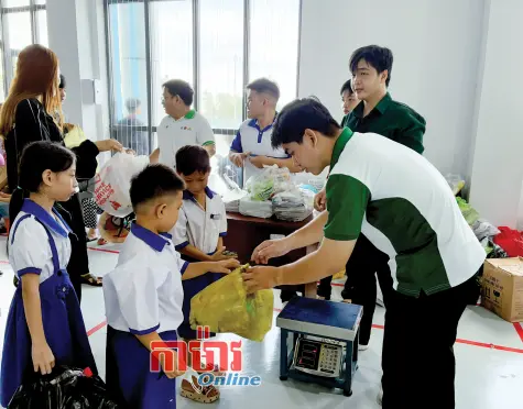 «ចំណតបៃតង» ចូលរួមការពារបរិស្ថាន