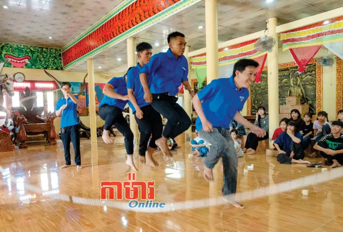 ទីលានកំសាន្តក្រោមដំបូលវត្ត