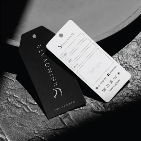 Tiêu chí lựa chọn dịch vụ in tag quần áo từ In ấn Trần Gia