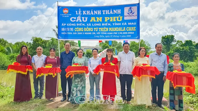 Long Điền: Khánh thành cầu nông thôn, hỗ trợ hộ dân tộc thiểu số