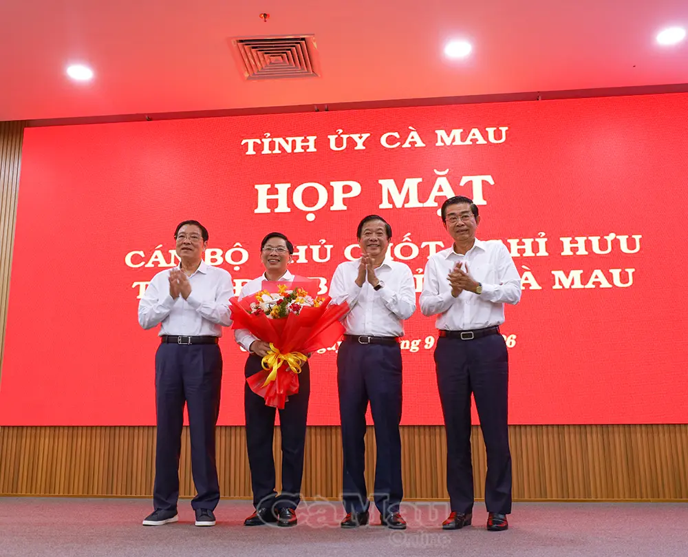 Cà Mau kiện toàn nhân sự chủ chốt