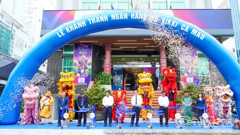 Khánh thành Vikki Bank Chi nhánh Cà Mau
