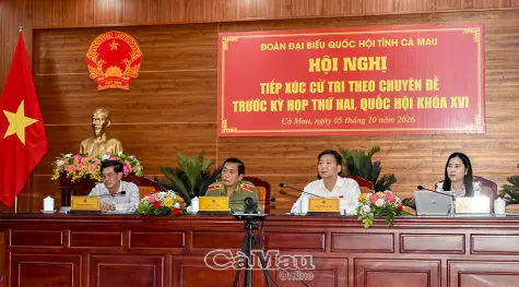 Đại biểu Quốc hội lắng nghe ý kiến cử tri về những vướng mắc pháp luật