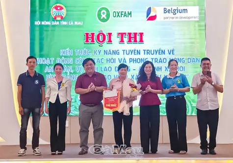 Sôi nổi Hội thi kiến thức, kỹ năng tuyên truyền công tác Hội và phong trào nông dân cấp tỉnh 