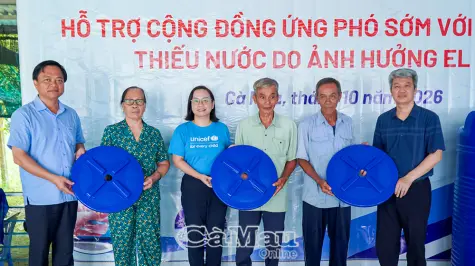 Cà Mau chủ động nguồn nước trước mùa khô 2026-2027