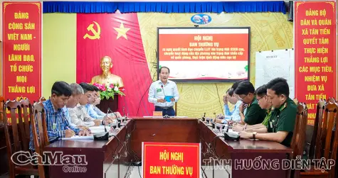 Tân Tiến nâng cao khả năng sẵn sàng chiến đấu qua diễn tập