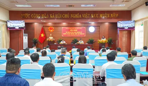 Đoàn đại biểu Quốc hội tỉnh Cà Mau tăng cường tiếp xúc cử tri theo chuyên đề