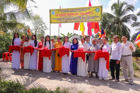 Phường An Xuyên: Khánh thành 2 cầu nông thôn từ nguồn xã hội hoá