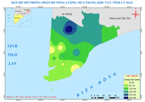 Đang El Nino, vì sao Cà Mau vẫn mưa cục bộ?