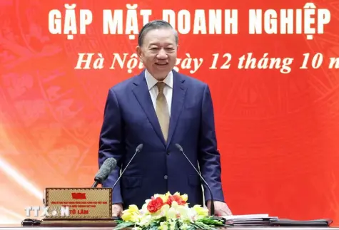Tổng Bí thư, Chủ tịch nước Tô Lâm: Doanh nghiệp vững mạnh góp phần bồi đắp sức mạnh quốc gia