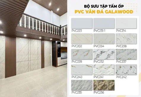 Top 4 tấm PVC vân đá giá tốt, bền, đẹp, phù hợp cải tạo nhanh