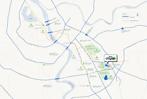 Vị trí The Cityon và khả năng kết nối liên vùng