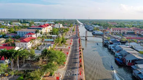 Xã Cái Nước đã hoàn thành 9/10 tiêu chí nông thôn mới