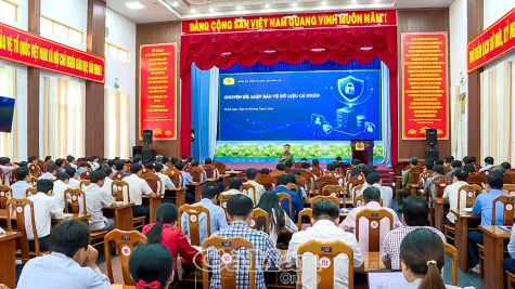 Hội nghị quán triệt, triển khai Luật An ninh mạng, Luật Bảo vệ dữ liệu cá nhân