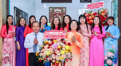 Lãnh đạo tỉnh chúc mừng 13 năm thành lập Câu lạc bộ Nữ doanh nghiệp Cà Mau