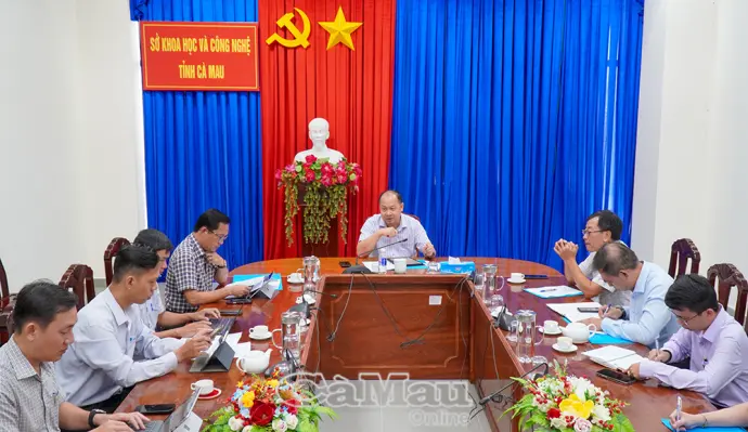 Cà Mau rà soát, hoàn thiện phần mềm KPI sau 3 tháng thí điểm