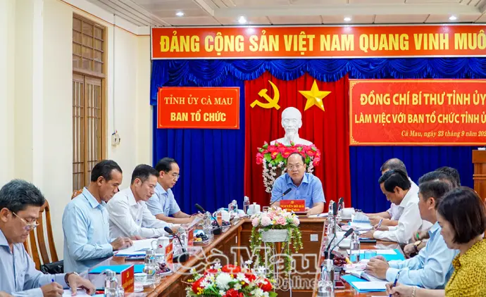 Phát huy bản lĩnh, đổi mới vì sự phát triển của Cà Mau