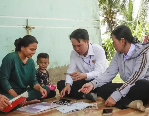 Xã Vĩnh Hậu đưa dịch vụ công đến tận nhà, "không để ai bị bỏ lại phía sau"
