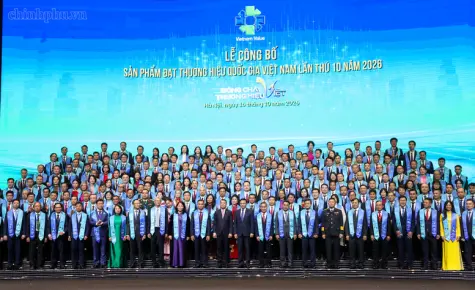 Thủ tướng Lê Minh Hưng: Doanh nghiệp thương hiệu Việt Nam phải trở thành lợi thế cạnh tranh chiến lược
