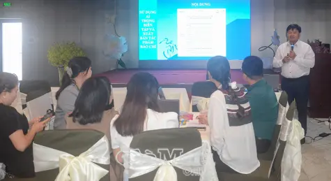 Tập huấn sử dụng AI trong biên tập và xuất bản tác phẩm báo chí