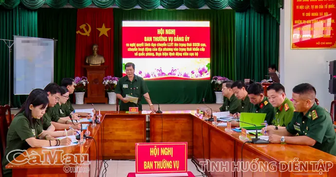 Hiệp Thành khai mạc Diễn tập chiến đấu phòng thủ năm 2026