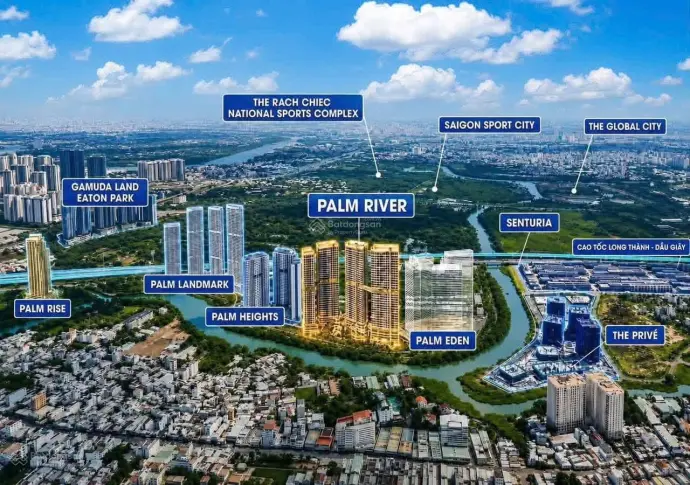 Palm River - Tìm hiểu căn hộ ven sông tại khu Đông trên Batdongsan.com.vn