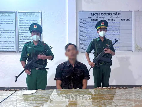 Đồn Biên phòng Sông Đốc phát hiện đối tượng bị truy tìm