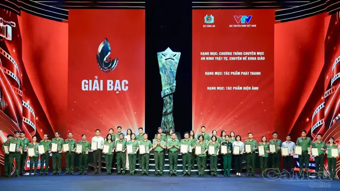Công an Cà Mau đạt 10 giải thưởng tại Liên hoan Truyền hình, Phát thanh, Điện ảnh CAND